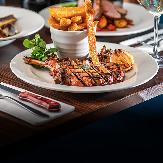 A La Carte menu at The Whittington Arms