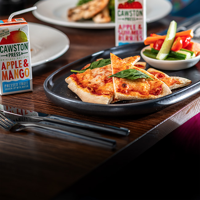 Children's menu at The Whittington Arms