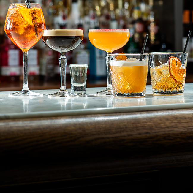 Wine & Drinks menu at The Whittington Arms