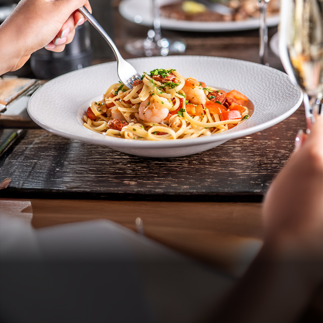 Dessert menu at The Whittington Arms